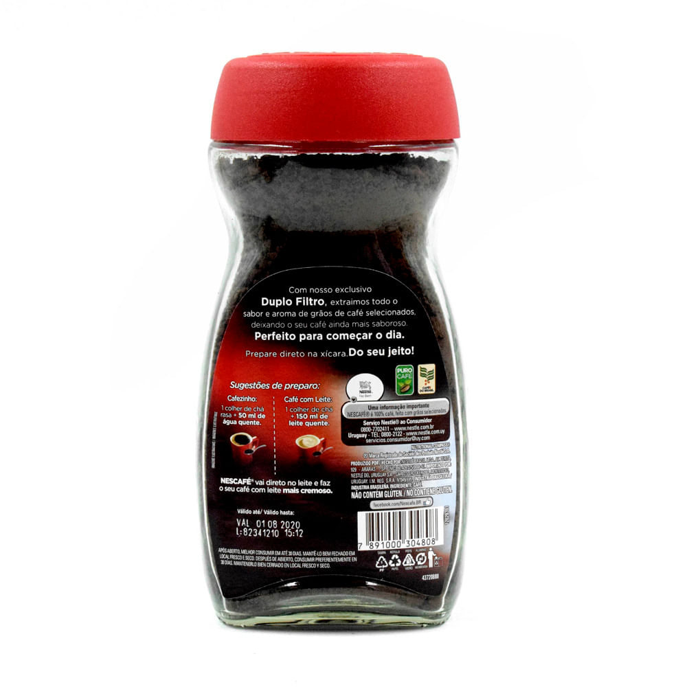 CAFE SOLUBLE NESCAFE TRADICIONA FRASCO 200.00 GR tatauy