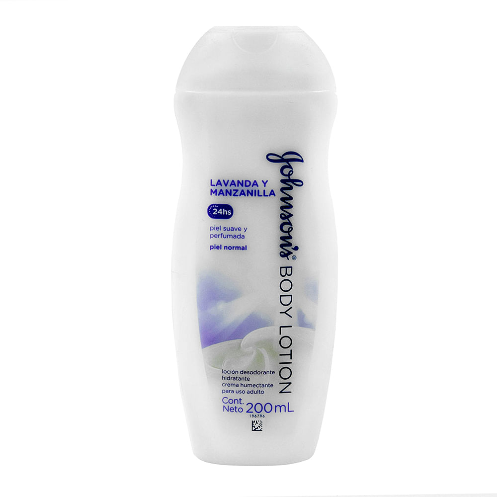 CREMA CORPORAL JOHNSONS LAVANDA Y BODY LO 200.00 ML tatauy