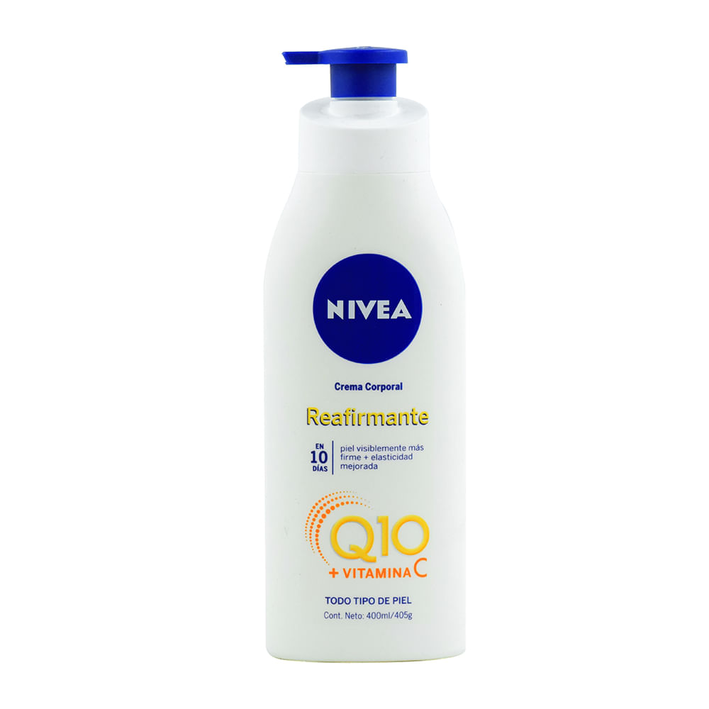 Crema Reafirmante Nivea Q10 Plus 400.00 Ml - tatauy crema bronceadora nivea q10