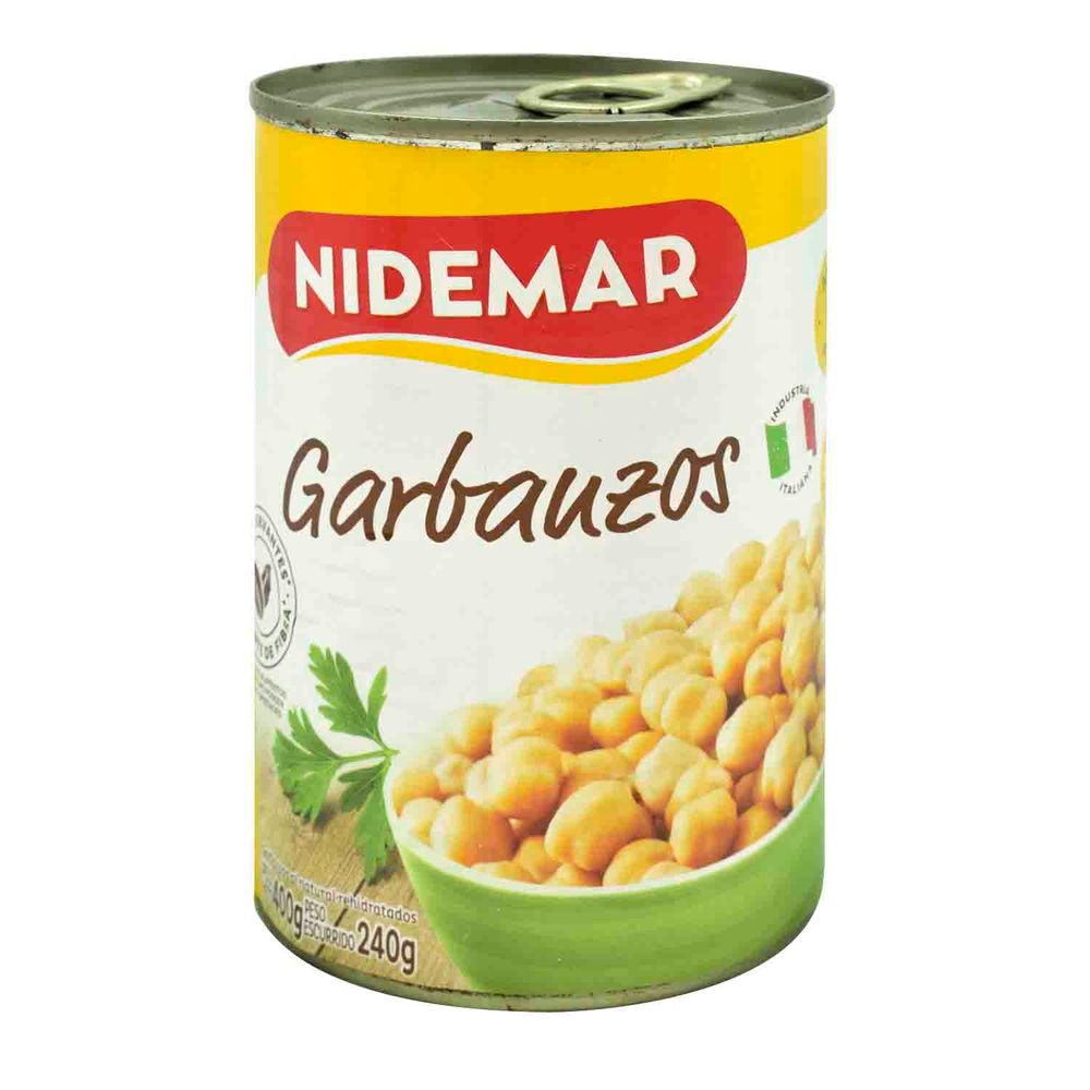 Garbanzos Nidemar Lata 400Gr tatauy