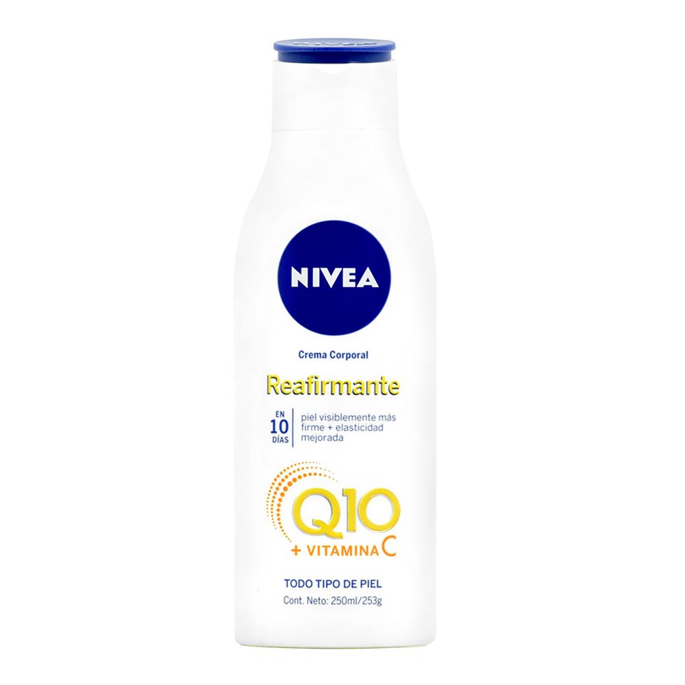 crema bronceadora nivea q10