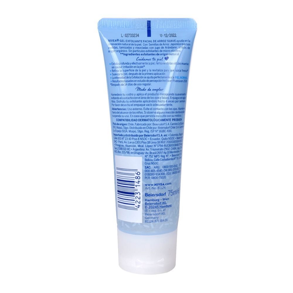 GelNiveaExfolianteFacial75Ml217543