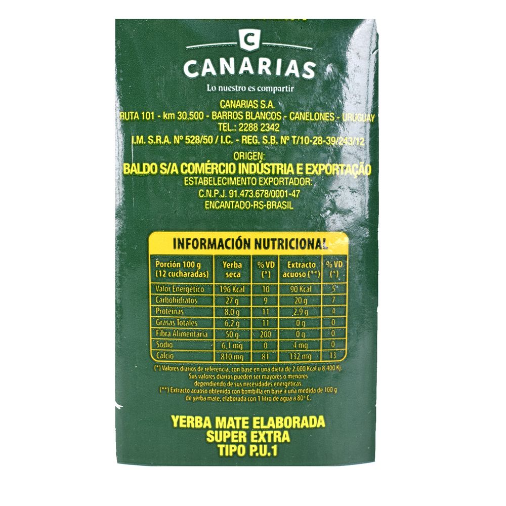 Yerba Canarias Edici N Especial 500gr 4 3134