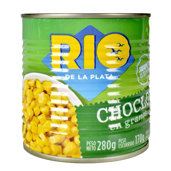 Choclo En Grano Río De La Plata Lata 280 G