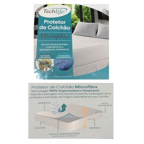 Protector Cubre Colchón Sábana Impermeable Microfibra Queen