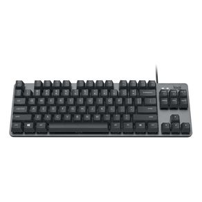 Teclado Logitech K835 Tkl Qwerty Gl Blue Clicky Español España Color Negro