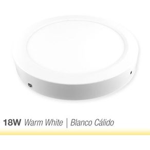 Panel Led Ø120mm 6w Blanco Cálido 3000°k 240lm 265v
