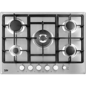 Anafe A Gas Beko Himw 75235 Sx Inox 5h
