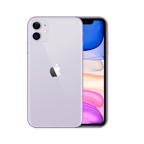 iPhone 11 de 128 GB en color violeta- Semi Nuevo