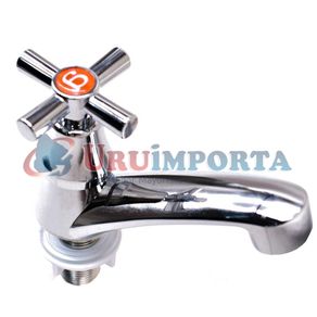 CANILLA LAVATORIO PLAST CROMADA VOLANT CRUZ LH2204