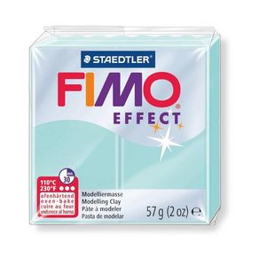 Arcilla polimerica pasta de modelar FIMO Effect *57grs. Pastel color Menta 505