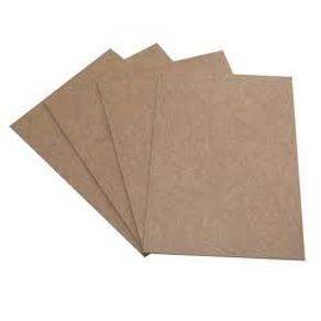 Tabla de fibromadera o MDF de 3mms. de espesor medida 35*45cms.
