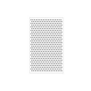 Matriz de relieve embossing folder SUNLIT para mini maquina troqueladora y estampadora 8.89*12.7cms. trama circulos