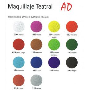 Maquillaje teatral 