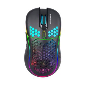 Mouse Gamer Xtrike Me Gm-512 Panal Luz Rgb 7 Botones 6400dpi