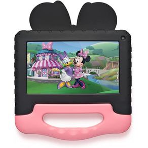 Tablet Infantil Niñas Disney Minnie Oficial 7'' Con Estuche