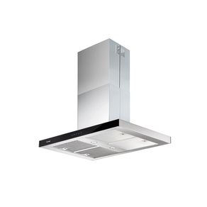 JAMES Campana Extractora de Isla Plana 90 Inox