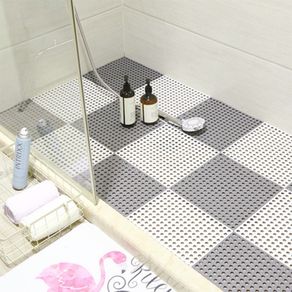 Pisos Para Piscinas Duchas Vestuarios 30X30 - Blanco Color