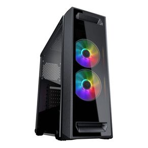 Gabinete Gamer Pc Cougar Mx350 Rgb Vidrio Templado Backup