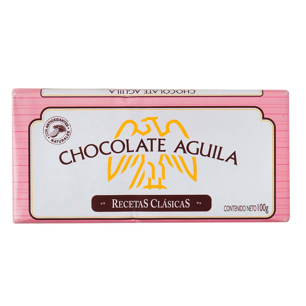 Chocolate Taza Aguila Semi Amargo 100 G - tatauy