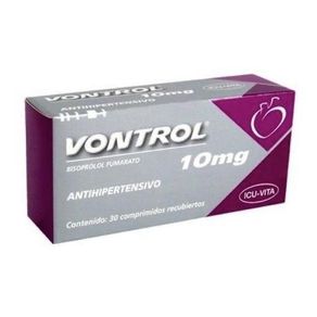 Vontrol 10 Mg 30 Comprimidos | Bisoprolol