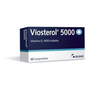 Viosterol 5000  X 30 Comprimidos | Vitamina D 3