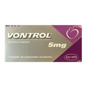 Vontrol 5 Mg 30 Comprimidos | Bisoprolol