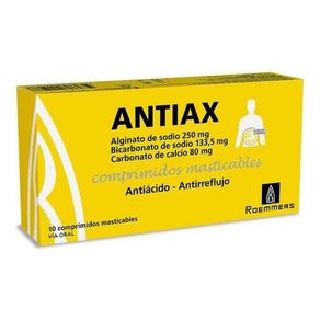 Antiax X 10 Comprimidos Masticables