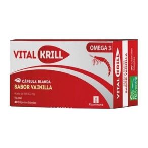 Vital Krill 500mg 30 Capsulas Blandas