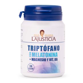 Triptófano con melatonina + Magnesio y Vitamina B6 - Ana María La Justicia