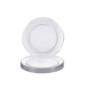 Plato Postre Duralex 19 Cm Incoloro X6 Unid.