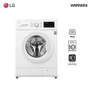 Lavarropas frontal inverter LG 9KG WM9WE6