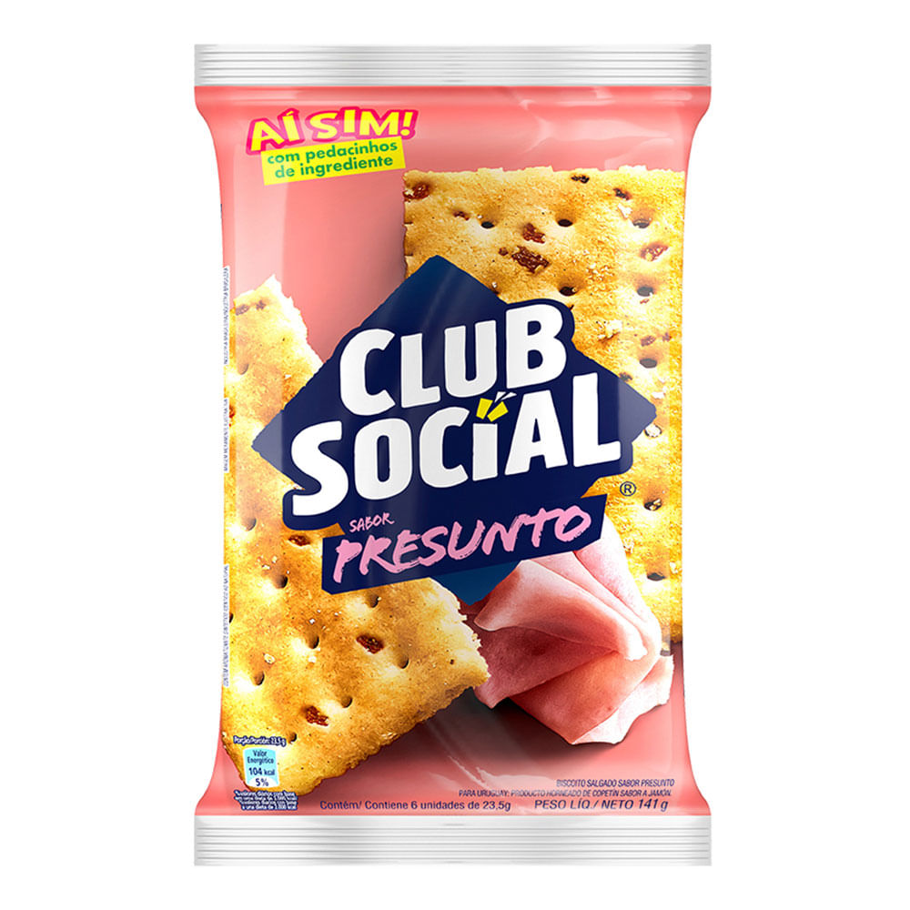 Galletas Presunto Club Social 141 G - tatauy