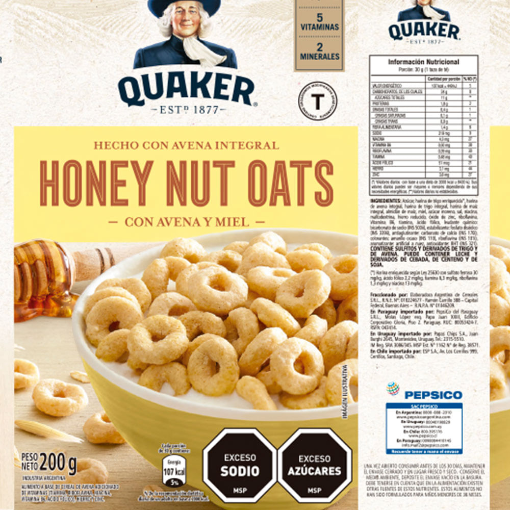 CerealesHoneyNutOats200G2492