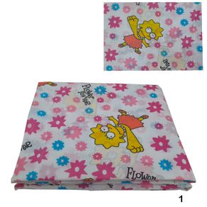 Juego De Sabana 1 Plaza Infantil ¡¡Súper Oferta!! Lisa Simpson