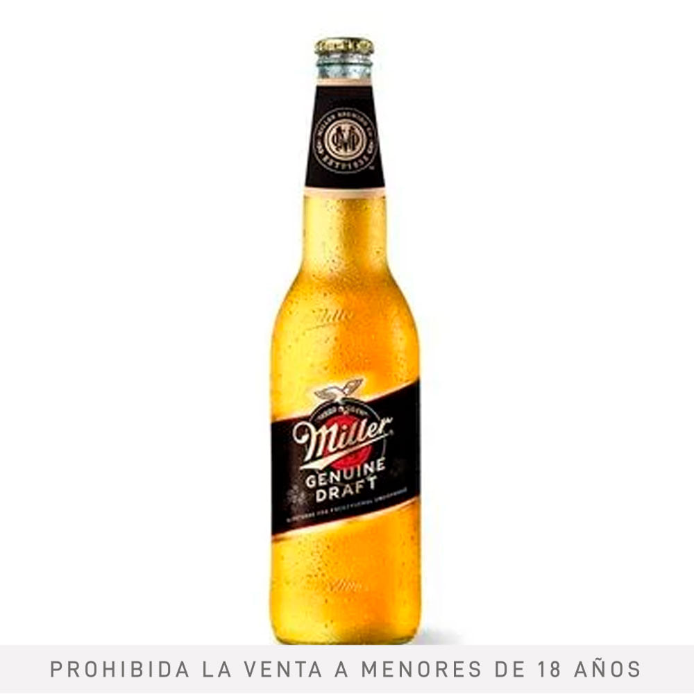 Cerveza Miller Ln 600 Ml 1 29690 Cerveza Miller Ln 600 Ml 1 29690