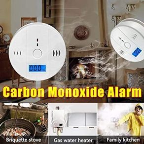 Detector monoxido de carbono con alarma 85db