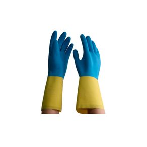 Guantes doble palma neopreno 2 colores - Seguridad Laboral